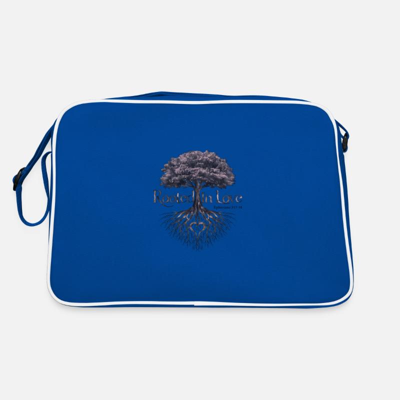 Rooted In Love Tree Ephesian Christian Retro Bag