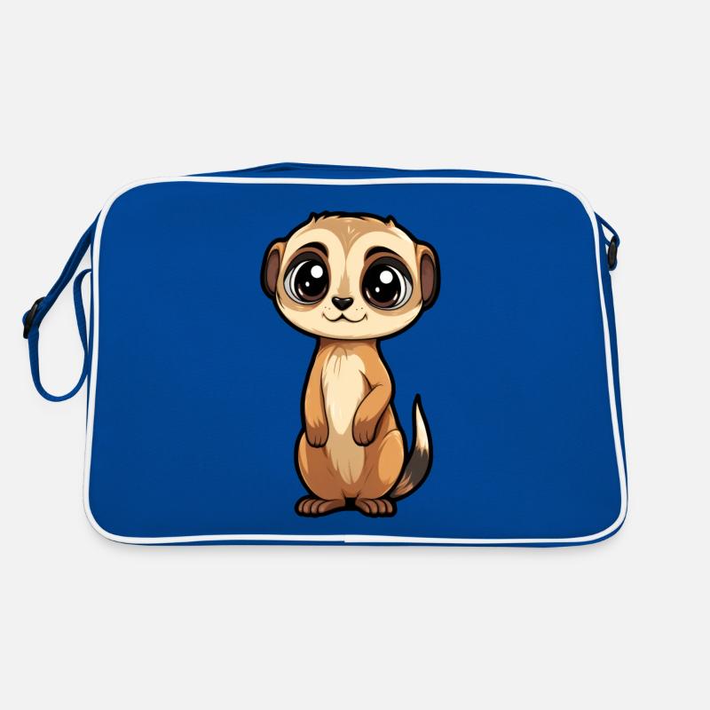 Erdmännchen Retro Tasche