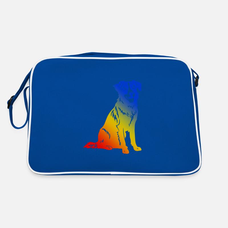 Berger Australien Multicolore - Sac Retro - bleu/blanc