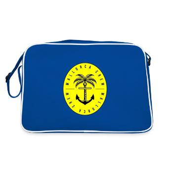 Mallorca Crew Anchor Palm - Sac Retro - bleu/blanc - Dos