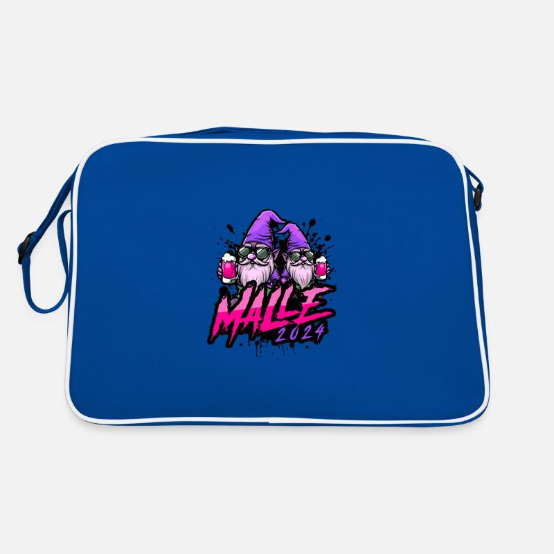 Malle 2024 Zwerge Bier Retro Tasche