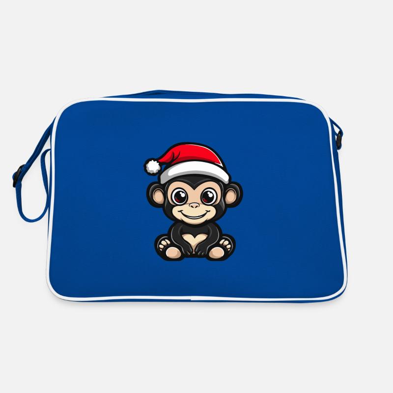 Monkey Christmas Cute Retro Bag