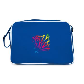 Ibiza 2025 Coloré - Sac Retro - bleu/blanc - Dos