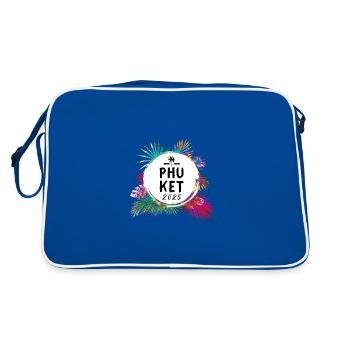 Phuket 2025 Colorful - Retro Bag - blue/white - Back