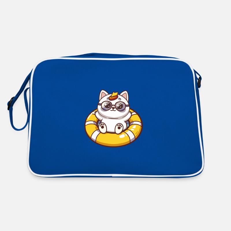 Bande dessinée d’été chat Sac Retro