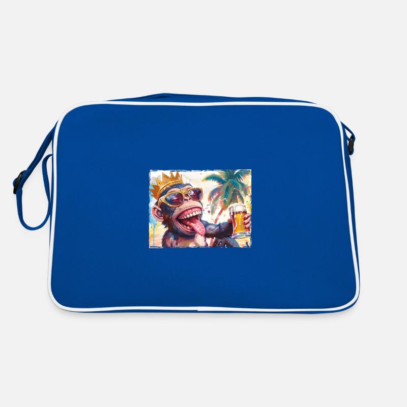 Monkey Holiday Party Summer Retro Bag