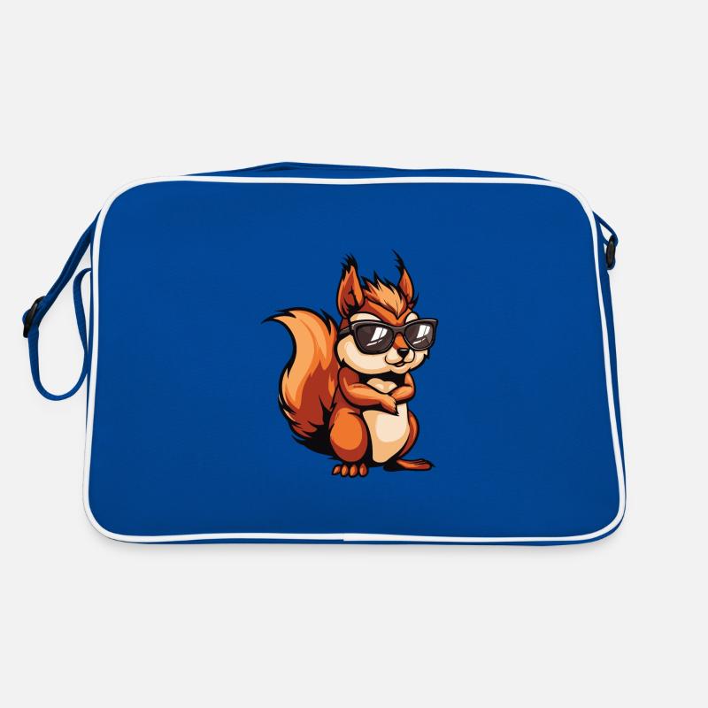 Eichhörnchen Tier Retro Tasche