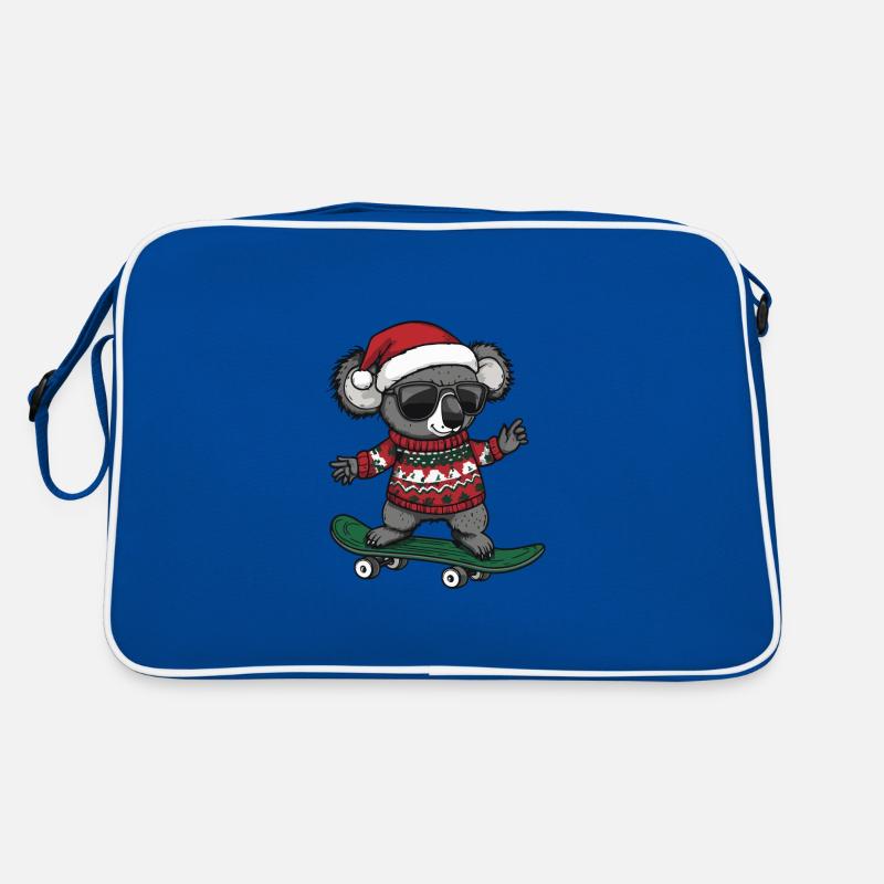 Koala Christmas Funny Retro Bag
