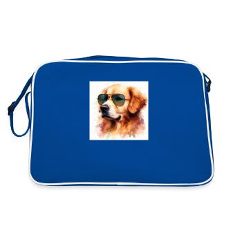 Cool Goldie - Retro Bag - blue/white - Back