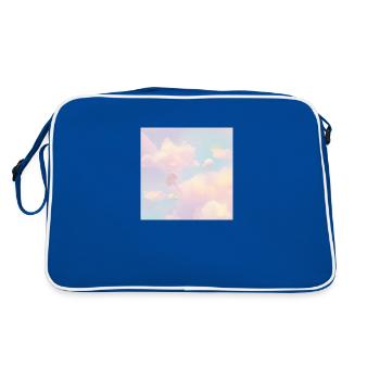Ciel pastel rêveur - Sac Retro - bleu/blanc - Dos