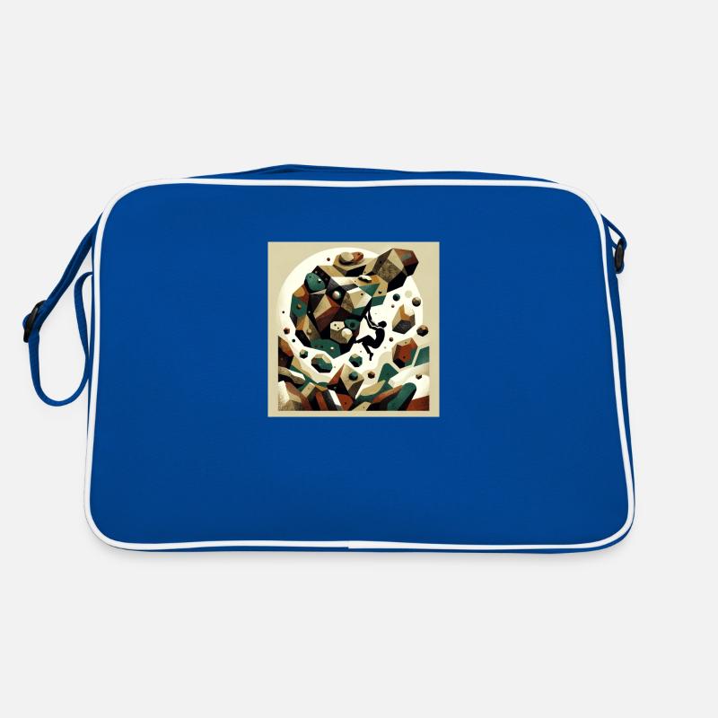 Felsblock Retro Tasche