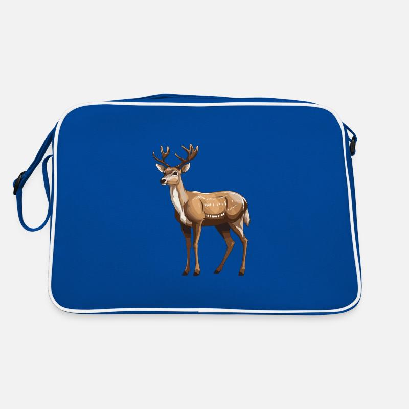 Hirsch Tier Retro Tasche