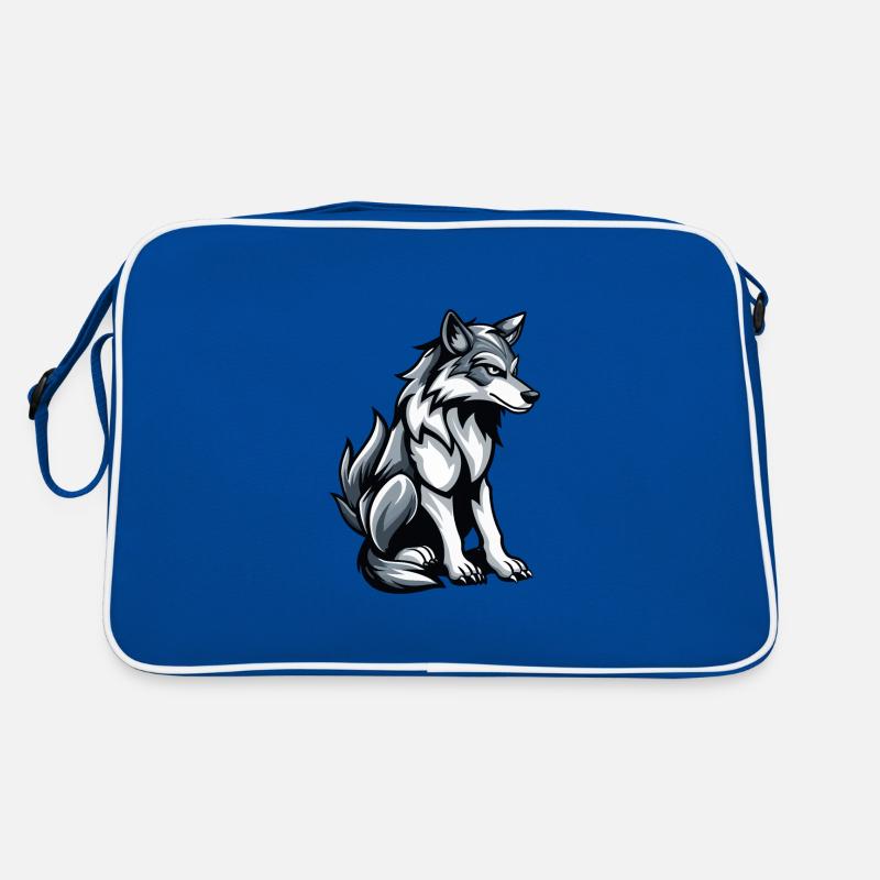 Wolf Comic Retro Tasche