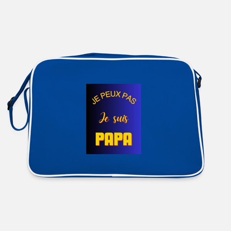 ICH KANN NICHT, ICH BIN EIN VATER Retro Tasche