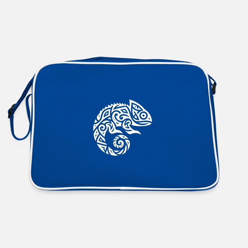 Déguisement de tatouage caméléon mignon Sac Retro