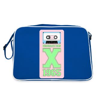 1965 Generation X psichedelic - Retro Bag - blue/white - Back
