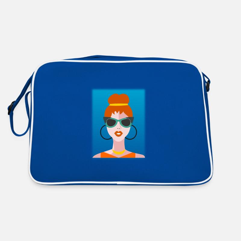 EHEFRAU. TOCHTER. JUGENDLICHER. FRAUENTAG Retro Tasche