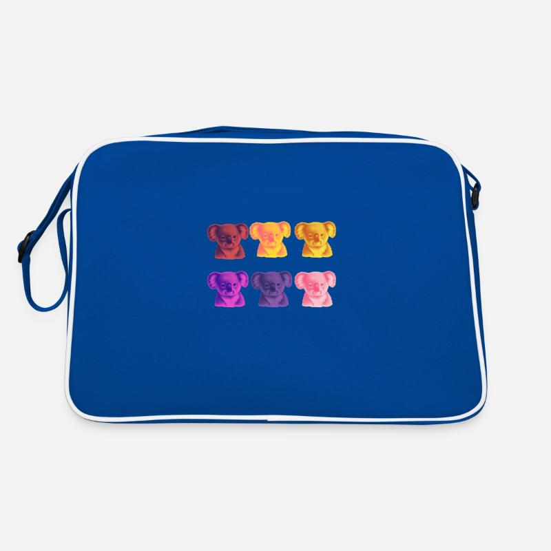 Koala Pop Art Idée cadeau Mignon Mignon Sac Retro