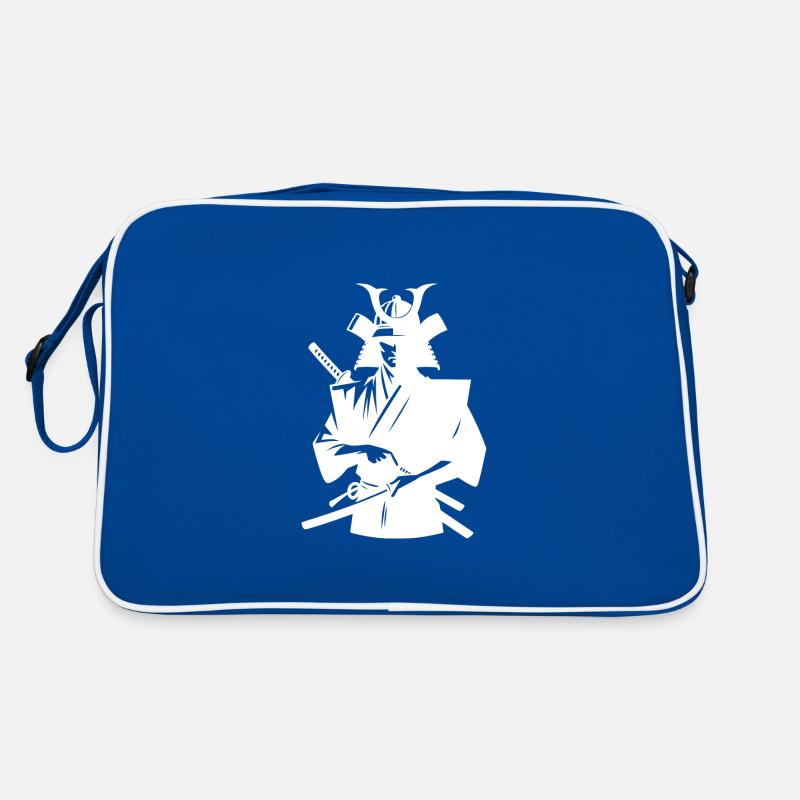 Samouraï japonais avec épée Sac Retro