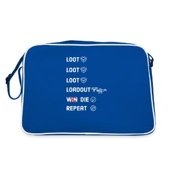 Gamers Life - Sac Retro - bleu/blanc - Dos