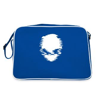 Visiteur extraterrestre extraterrestre - Sac Retro - bleu/blanc - Dos