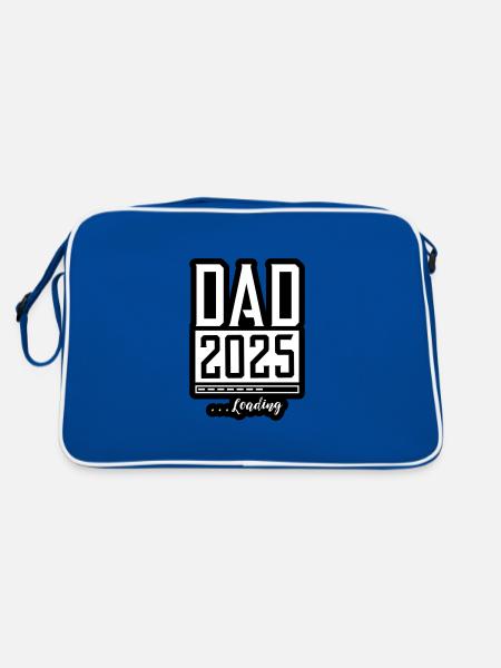 Papa 2025 Chargement Papa - Sac Retro - bleu/blanc - Dos