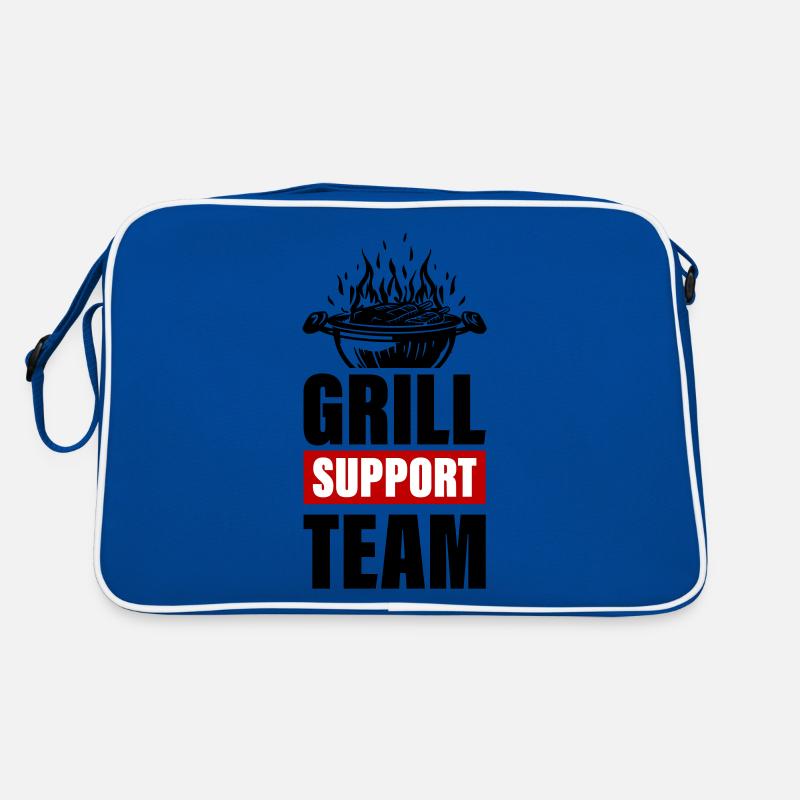 Grill Support Team Grilling Retro Bag