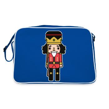 Casse-noix - Sac Retro - bleu/blanc - Dos
