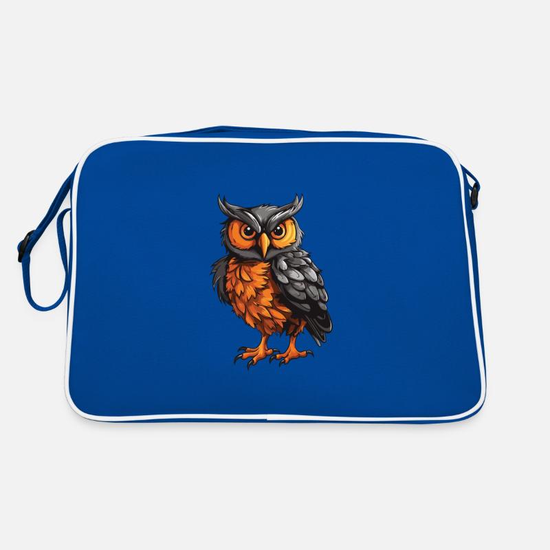 Eule Tier Retro Tasche