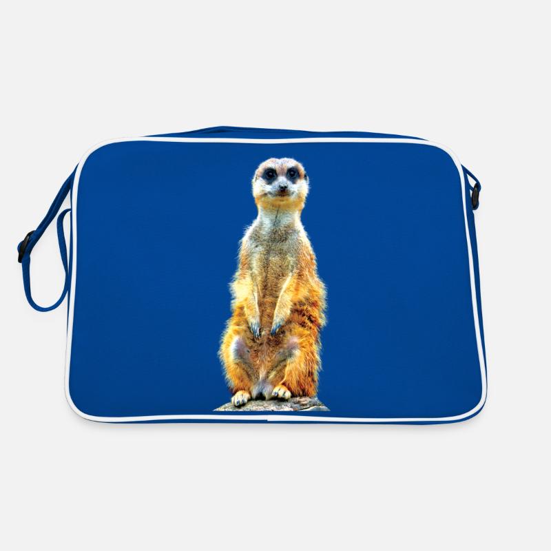 Suricate cool décontracté mignon mignon mignon Sac Retro