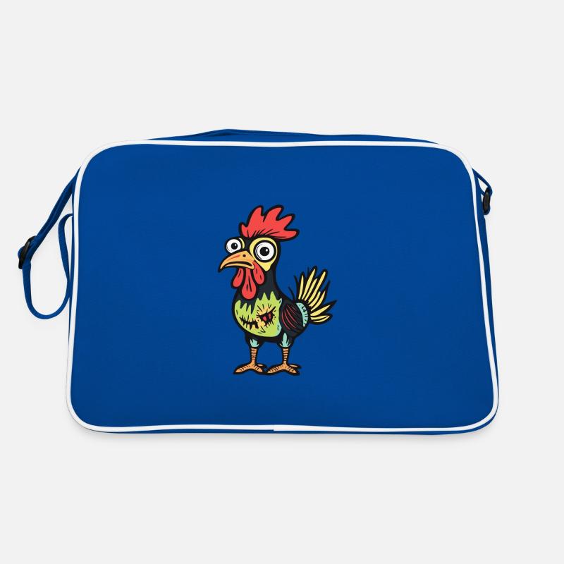 Hahn Halloween Comic Retro Tasche