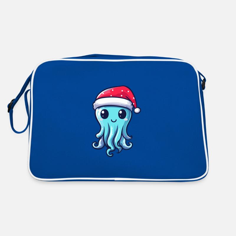 Méduse Noël mignon Sac Retro