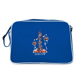 Negative Balance - Retro Bag - blue/white - Back