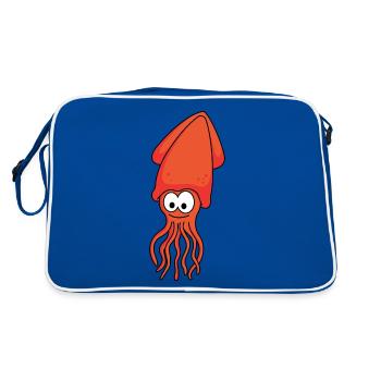 Squid Comic Animal - Sac Retro - bleu/blanc - Dos