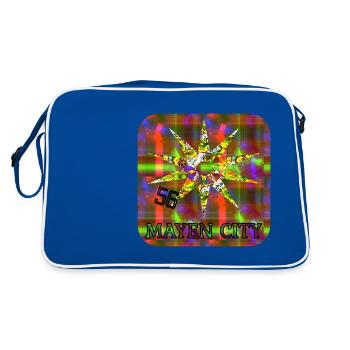 Mayen City 56 - Club WoW - Sac Retro - bleu/blanc - Dos