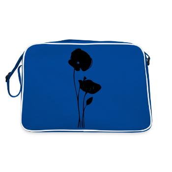 coquelicot - Sac Retro - bleu/blanc - Dos