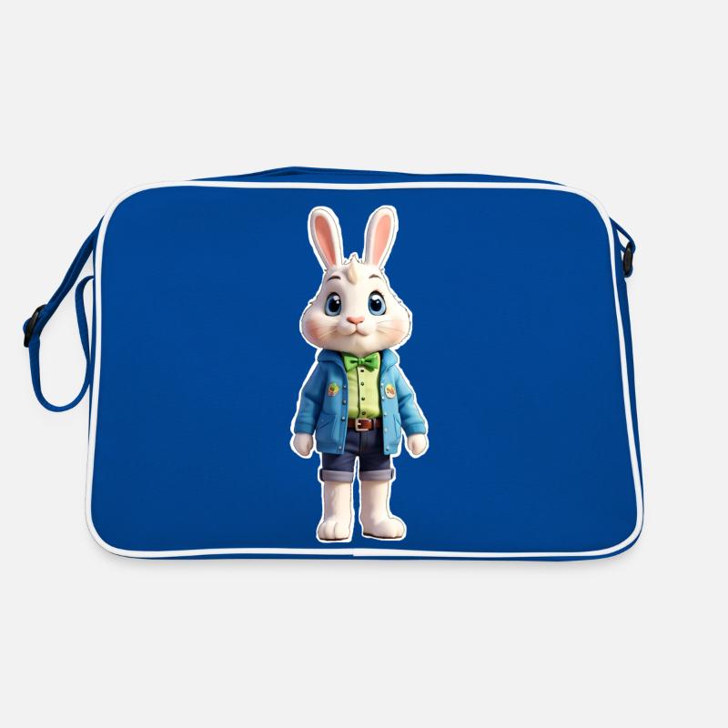 Easter Bunny Standing Retro Bag
