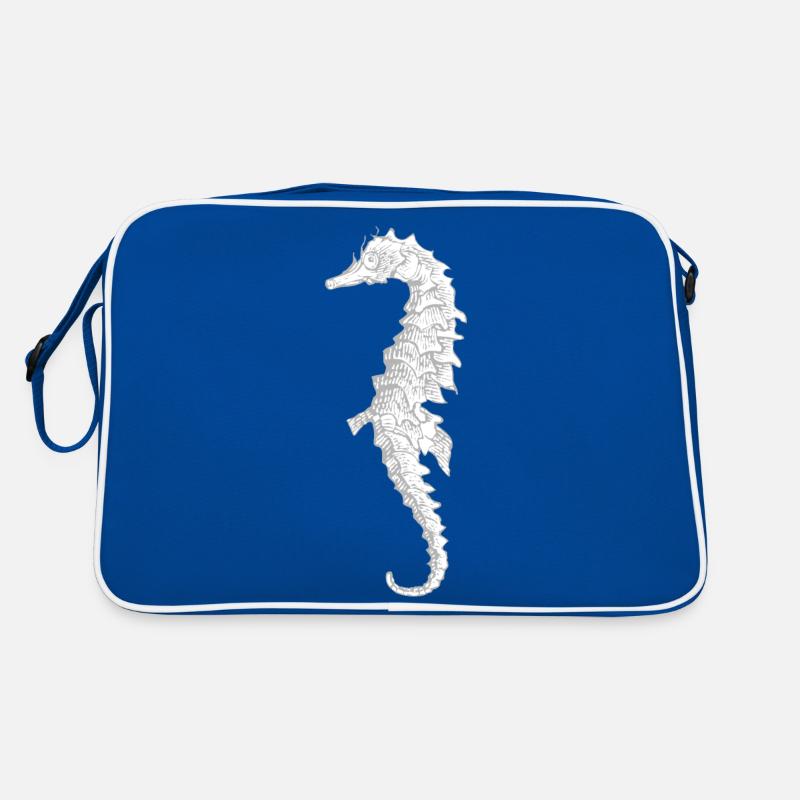 Seepferdchen Retro Tasche