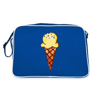 Cornet De Glace - Sac Retro - bleu/blanc - Dos