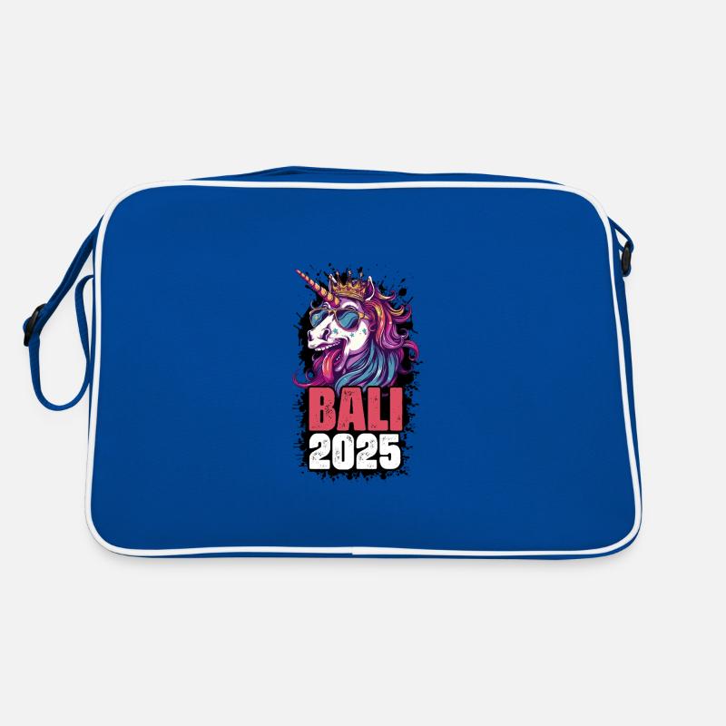 Bali 2025 Einhorn Retro Tasche