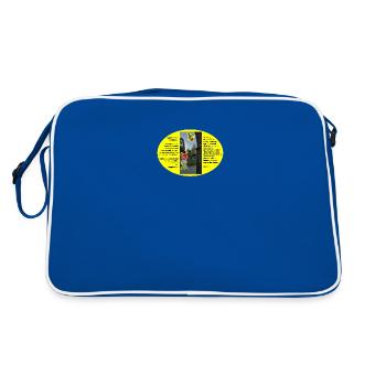 Prayer of Exorcism - Retro Bag - blue/white - Back