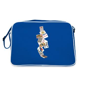 Cartes - Sac Retro - bleu/blanc - Dos