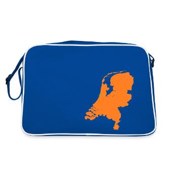 Nederland Zandvoort - Sac Retro - bleu/blanc - Dos