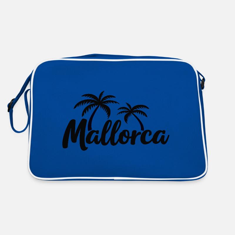 Mallorca Island Feeling – Holidays Palm Trees Beach Retro Bag