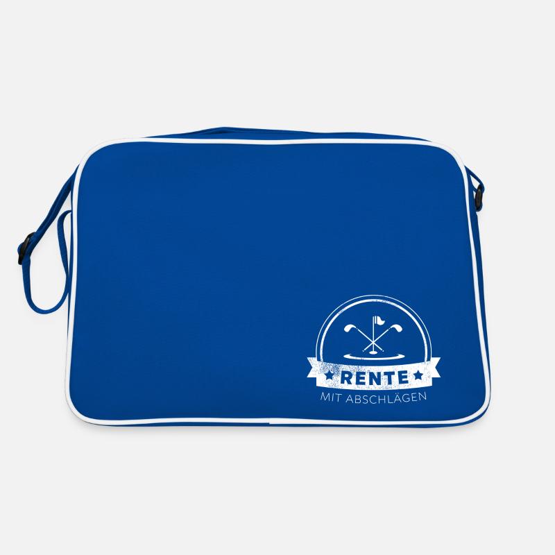 Golf Rente 2 Abschläge Retro Tasche