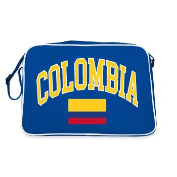 Colombia - Retro Bag - blue/white - Back