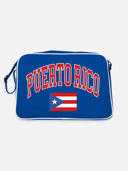 Puerto Rico - Retro Bag - blue/white - Back