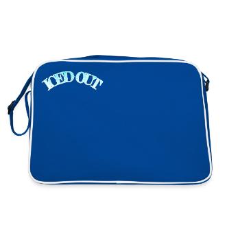 Iced Out - Retro Bag - blue/white - Back
