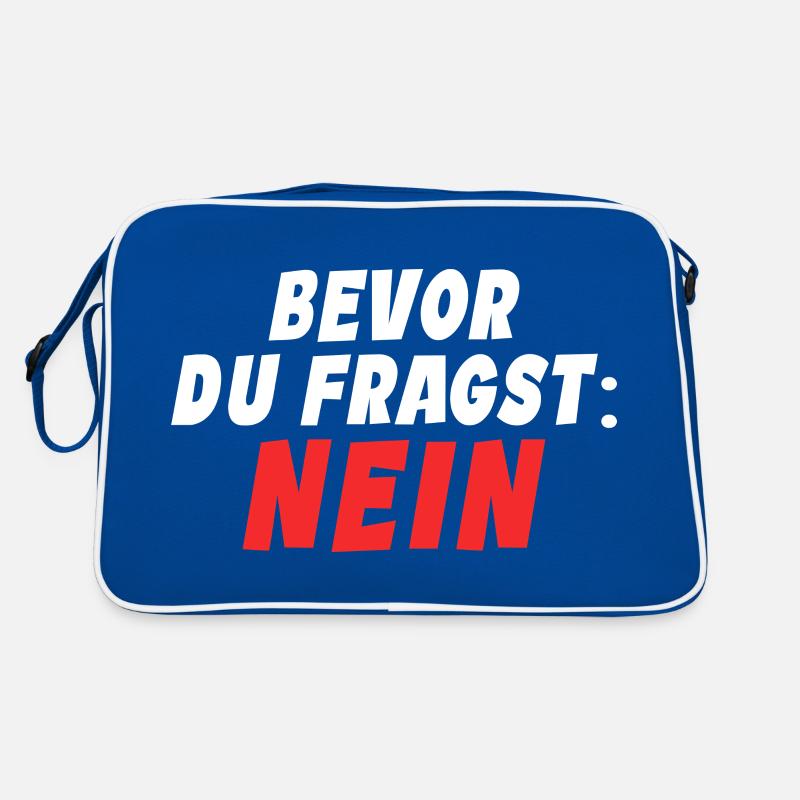 Klarer Durchblick Retro Tasche
