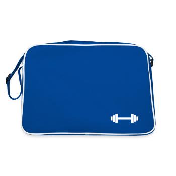 Sport Poids 01 - Sac Retro - bleu/blanc - Dos